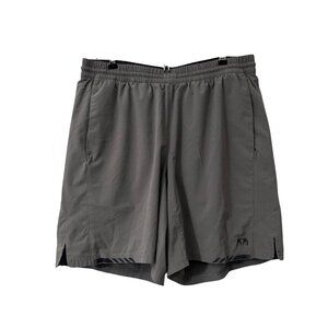 Kuiu Gray Training Athletic Lined Outdoor Shorts Mens Size Large